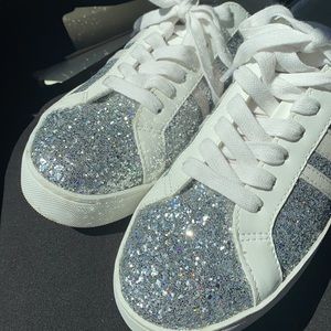 INC glitter sneakers